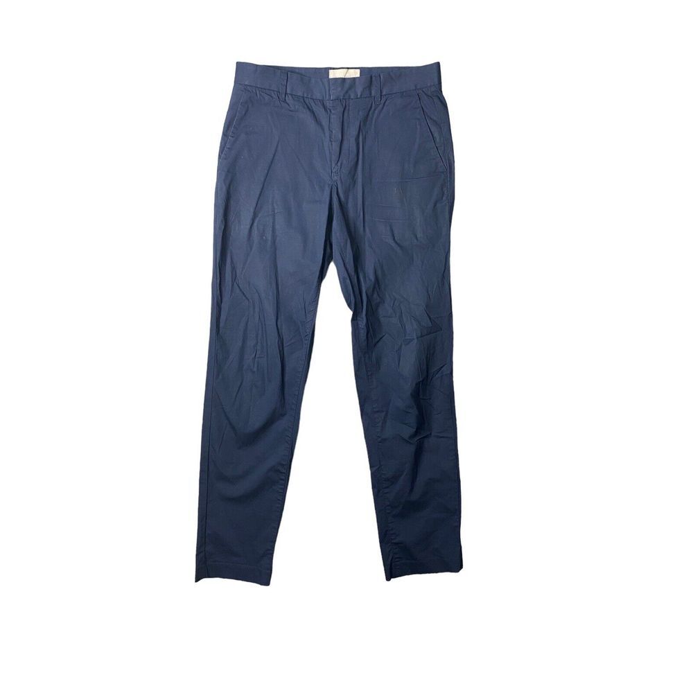 Everlane Mens‎ Performance Chino Navy Blue Dress Pants Straight Leg Size 29x30
